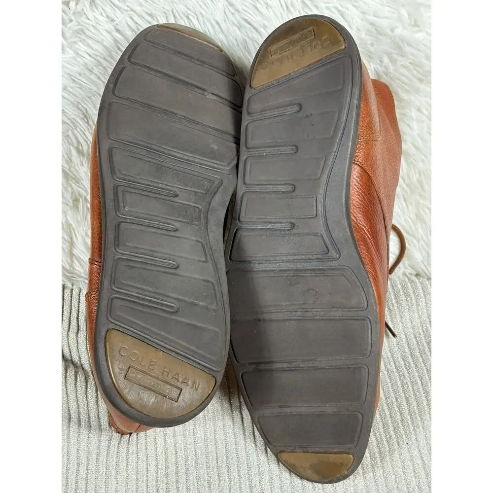 Cole Haan Grand OS C23429 Men's Chukka Oxford Casual Brown Shoes Size 12M